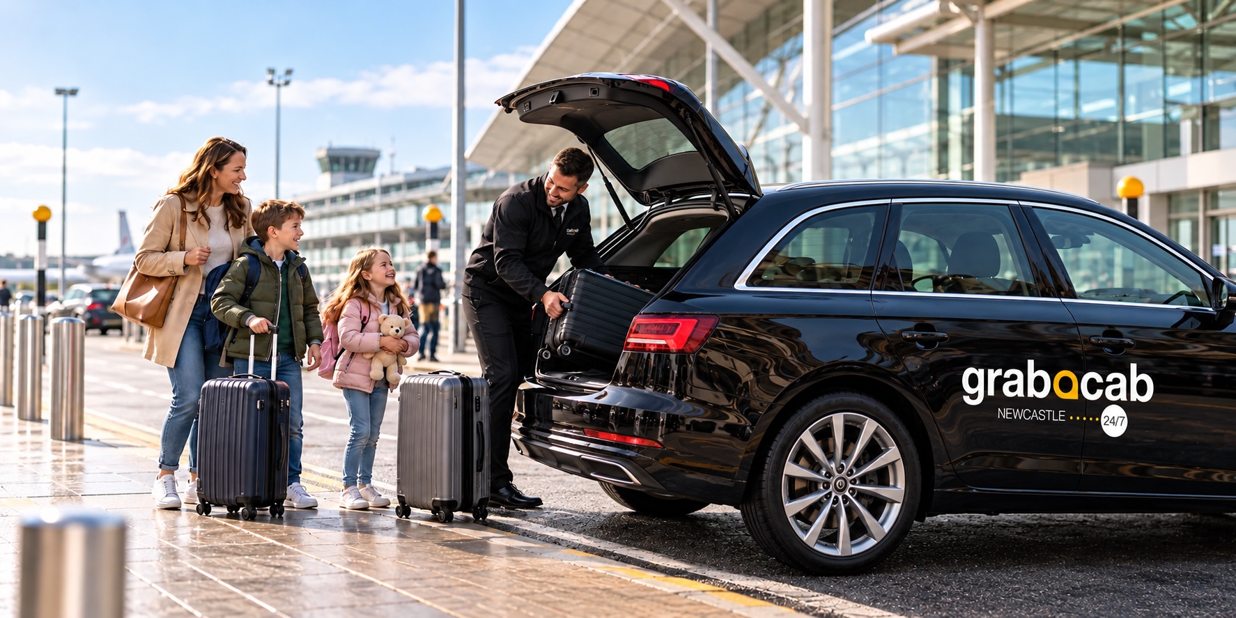 Airport Transfers from Newcastle in Newcastle upon Tyne